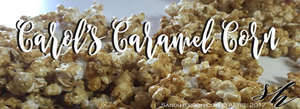 Microwave Caramel Corn