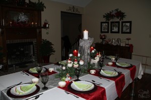 Almost ready for family dinner!