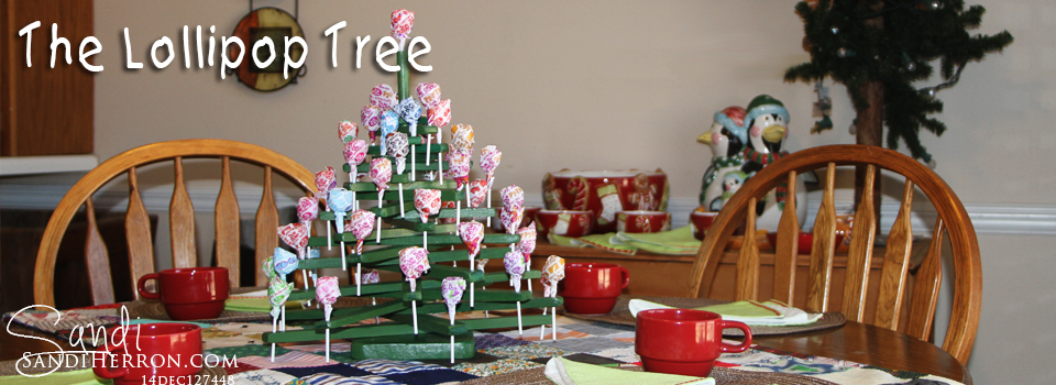 Lollipop Tree – A Christmas Tradition and Easy to Make Woodcraft with Tutorial
