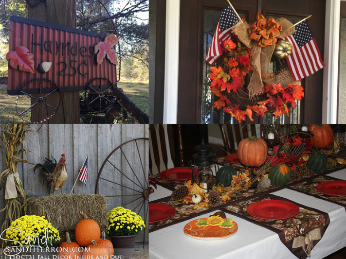 Fall Decorating Inside and Out |Life at Spring Meadows | Gardening Living Creating