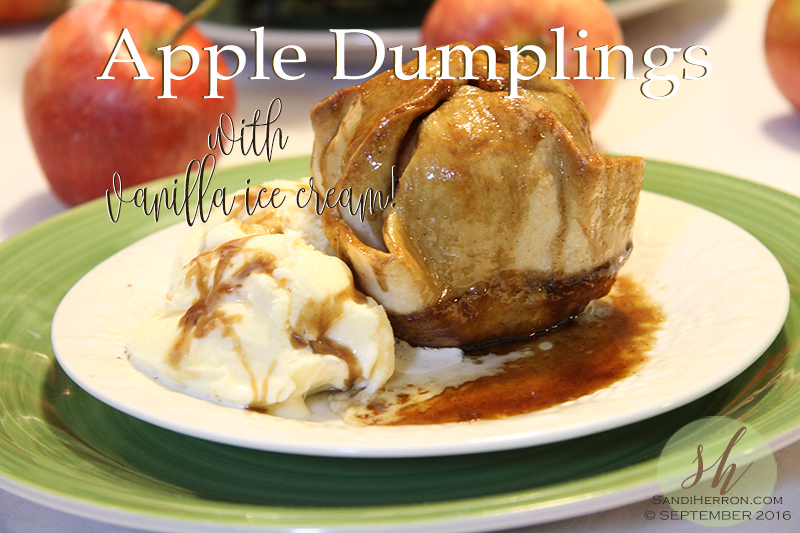 Apple Dumplings | Life at Spring Meadows