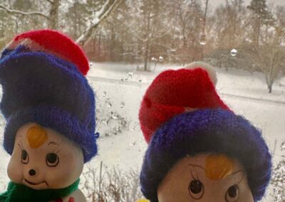 These little snow buddies have been around for a few years!